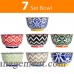 Bungalow Rose Gupton 7 Piece 7 Days Ceramic Cereal/Soup/Pasta Bowl Set IXVD1965